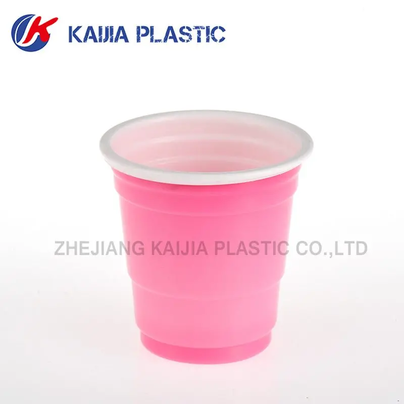 2oz Mini Red Plastic Shot Glasses / Solo Cup, 20 Per Bag - Kaijia Plastics  Co., Ltd